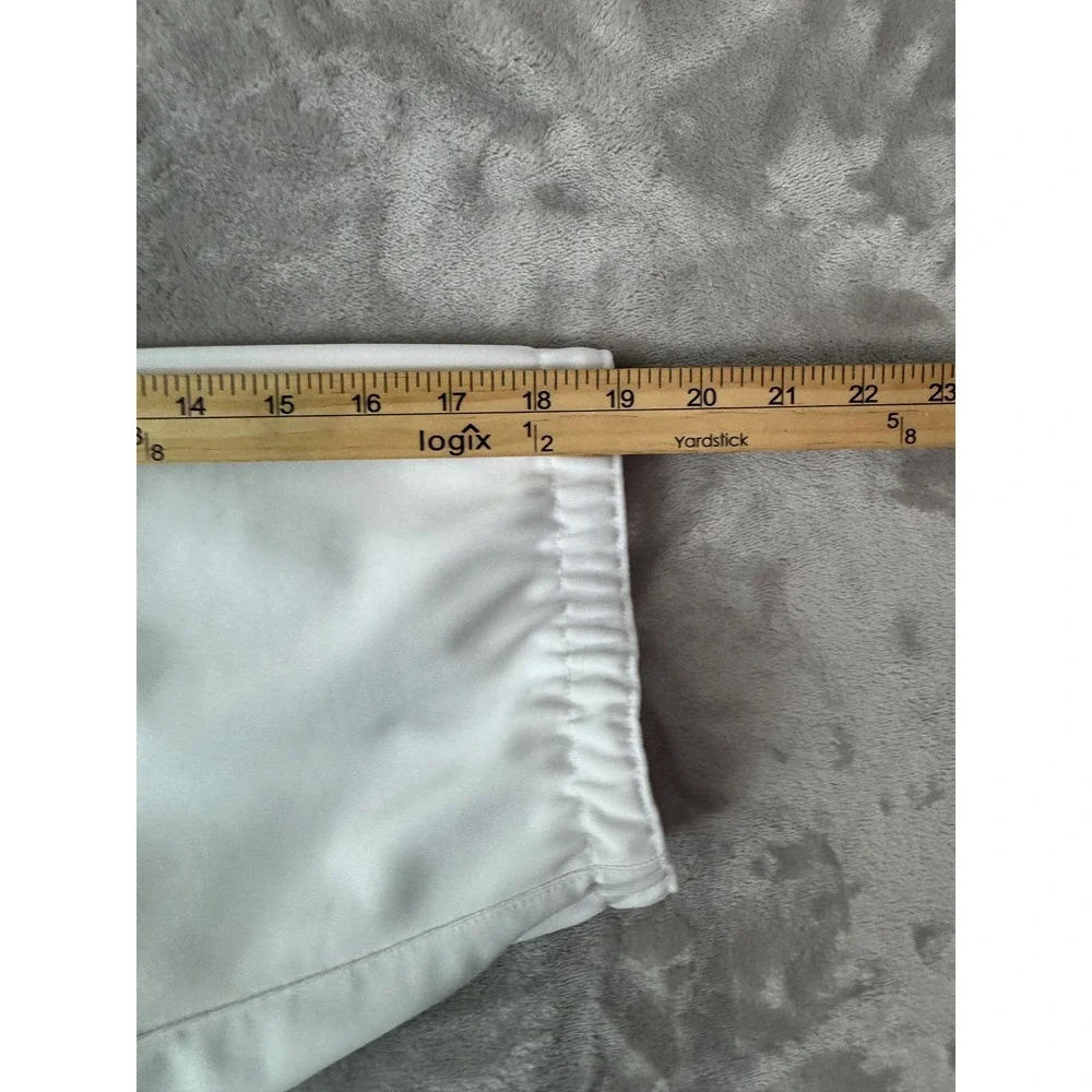 Nike White Baseball Softball Knicker Pants Womens Large Cropped Elastic Cuffs